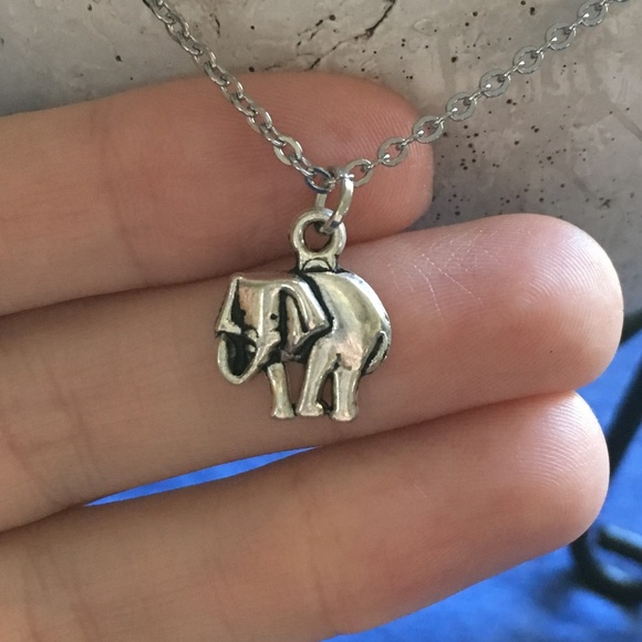 Tampa Coin Rings Jewelry - Lucky Elephant Necklace Tibetan Silver 4for$20